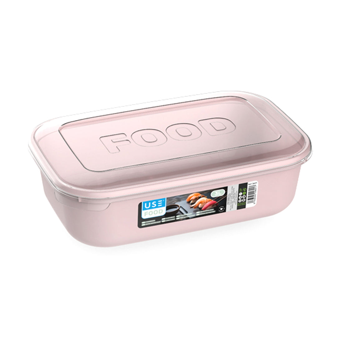 PORTA ALIMENTI RETTANGOLARE 3000ML
