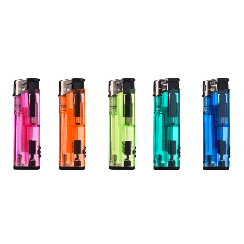 PROF 40804686 ACCENDINO TRASPARENTE SOFTFLAME CON LUCE