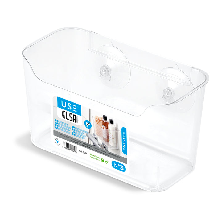 CESTO DOCCIA ELSA CON VENTOSE N° 3