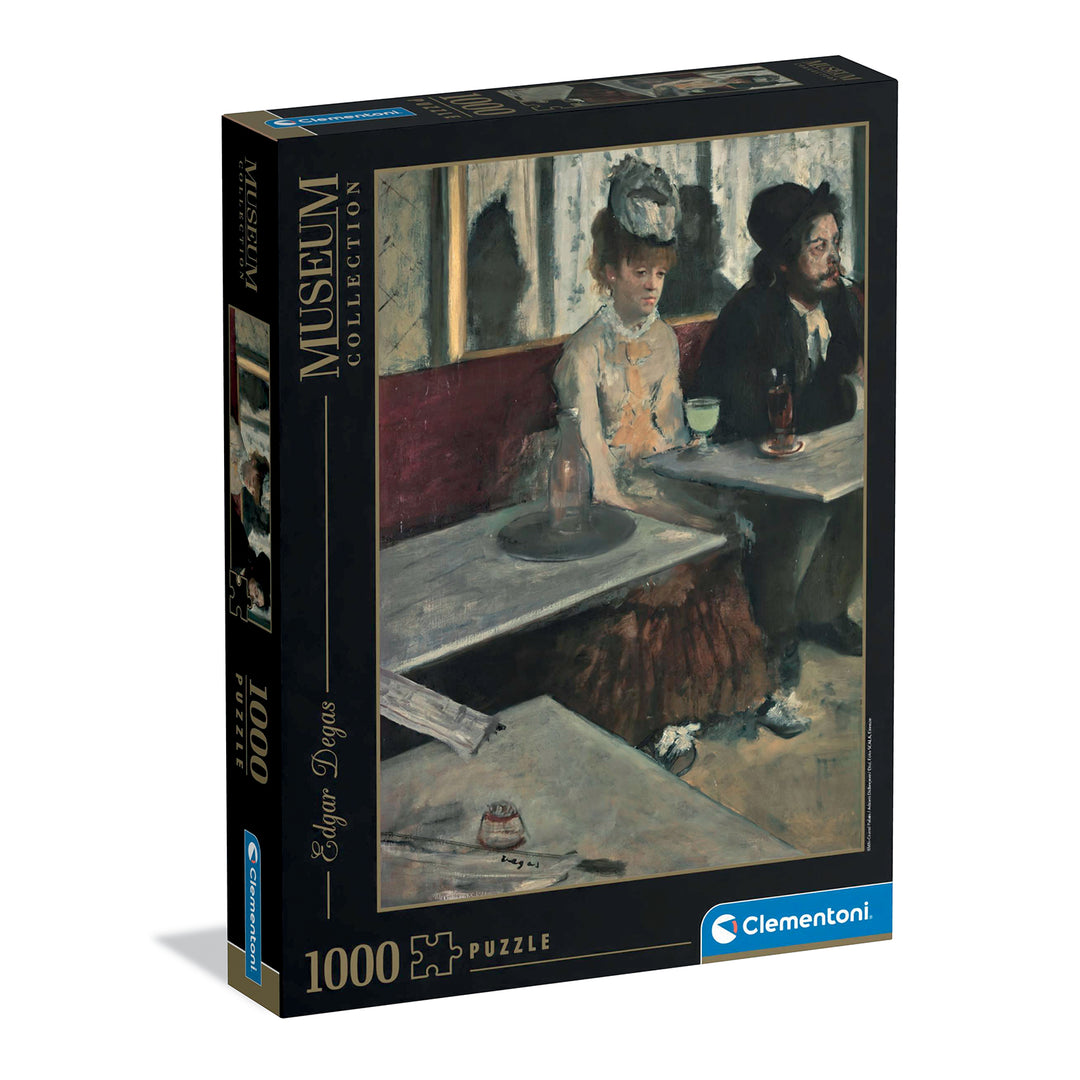 PUZZLE MUSEUM 1000 PEZZI DEGAS: DANS UN CAFÈ