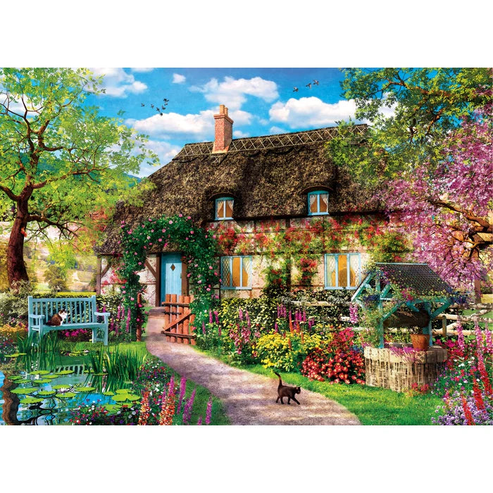 PUZZLE HQC 1000 PEZZI THE OLD COTTAGE