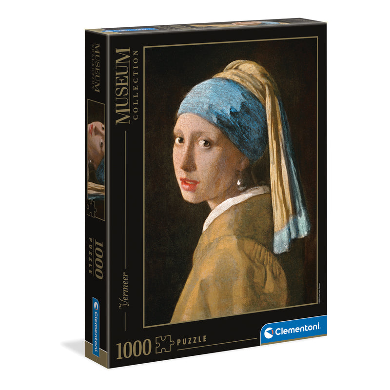 PUZZLE MUSEUM 1000 PEZZI VERMEER: DONNA CON ORECCHINO DI PERLE