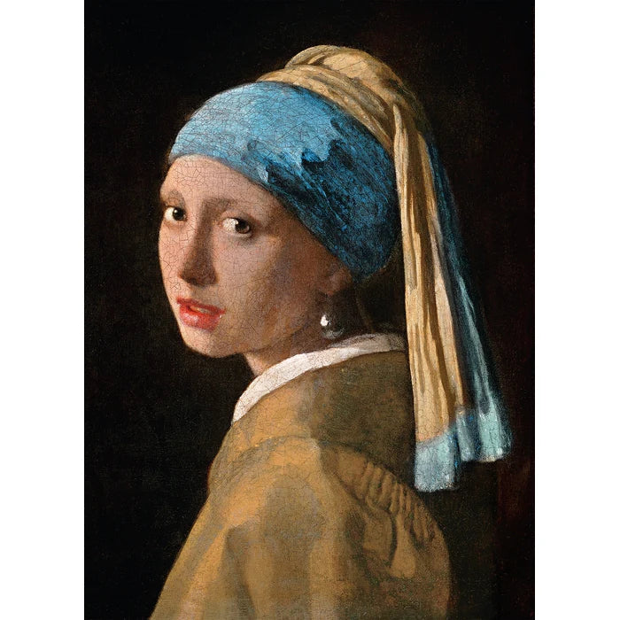 PUZZLE MUSEUM 1000 PEZZI VERMEER: DONNA CON ORECCHINO DI PERLE