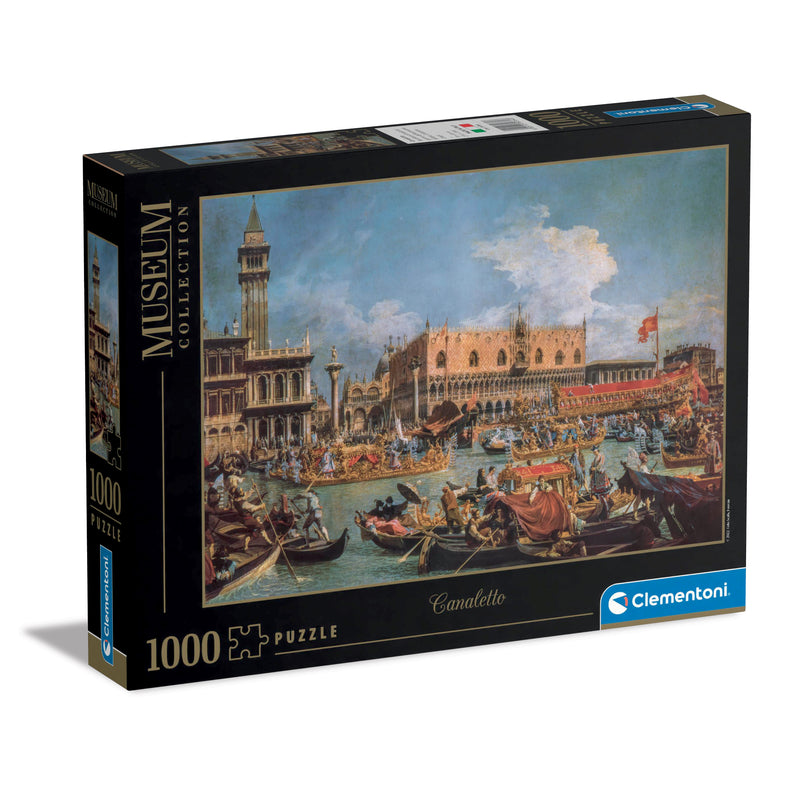 PUZZLE MUSEUM 1000 PEZZI CANALETTO: THE RETURN OF THE BUCENTAUR AT THE MOLO ON ASCENSION DAY