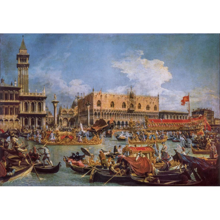 PUZZLE MUSEUM 1000 PEZZI CANALETTO: THE RETURN OF THE BUCENTAUR AT THE MOLO ON ASCENSION DAY