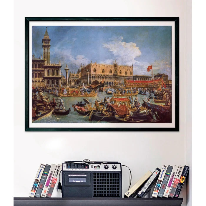 PUZZLE MUSEUM 1000 PEZZI CANALETTO: THE RETURN OF THE BUCENTAUR AT THE MOLO ON ASCENSION DAY