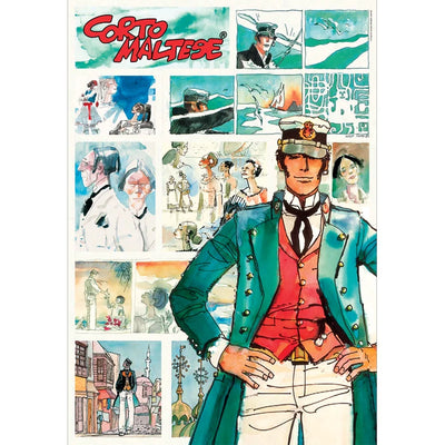 PUZZLE COMICS 1000 PEZZI CORTO MALTESE 2