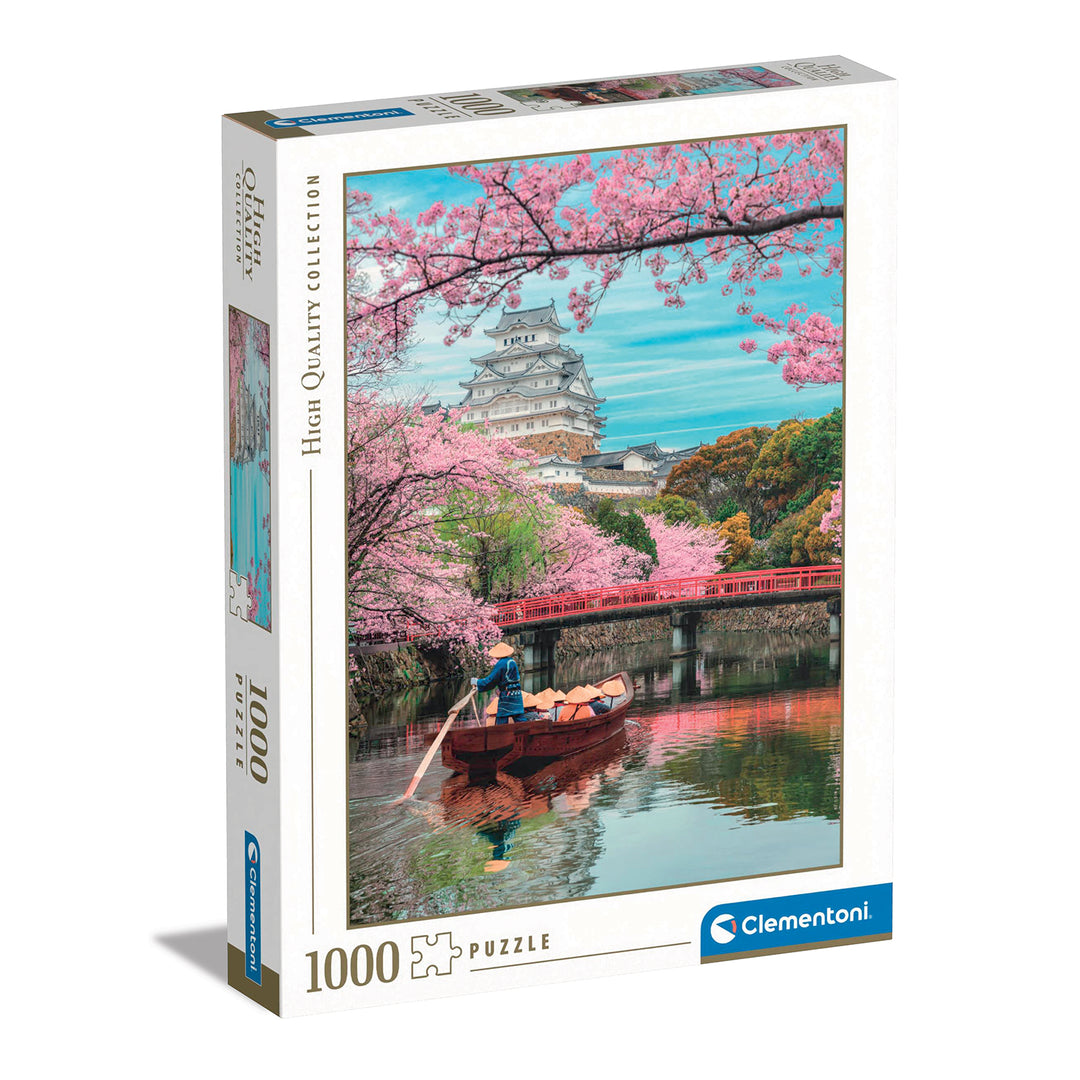 PUZZLE HQC 1000 PEZZI HQC HIMEJI CASTLE IN SPRING