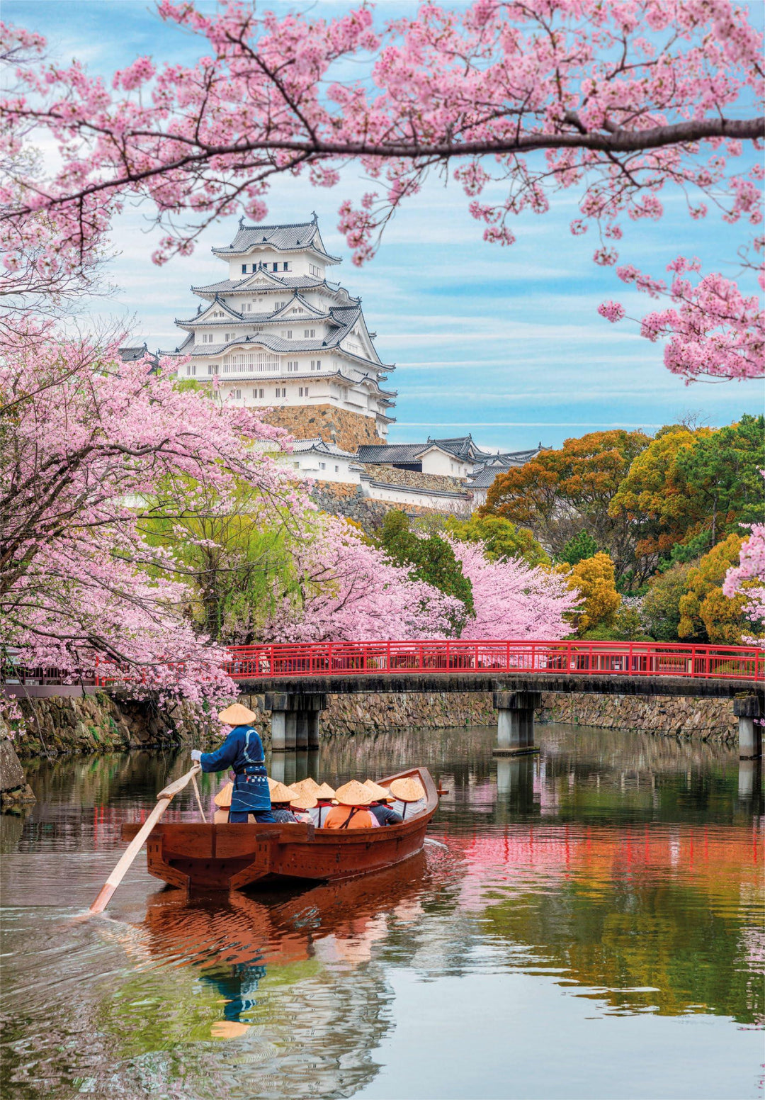 PUZZLE HQC 1000 PEZZI HQC HIMEJI CASTLE IN SPRING