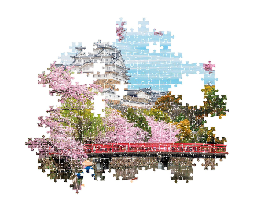 PUZZLE HQC 1000 PEZZI HQC HIMEJI CASTLE IN SPRING