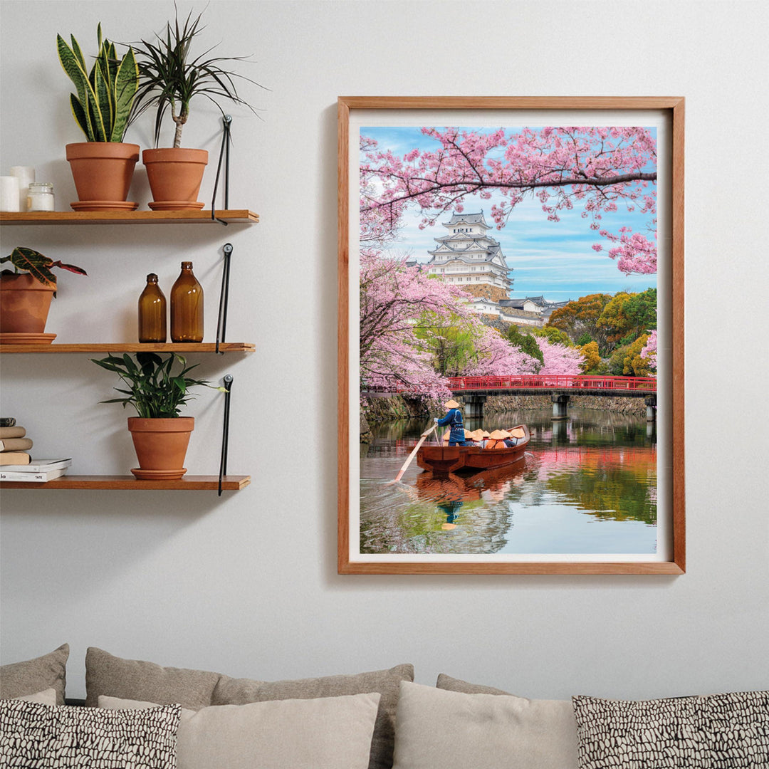 PUZZLE HQC 1000 PEZZI HQC HIMEJI CASTLE IN SPRING