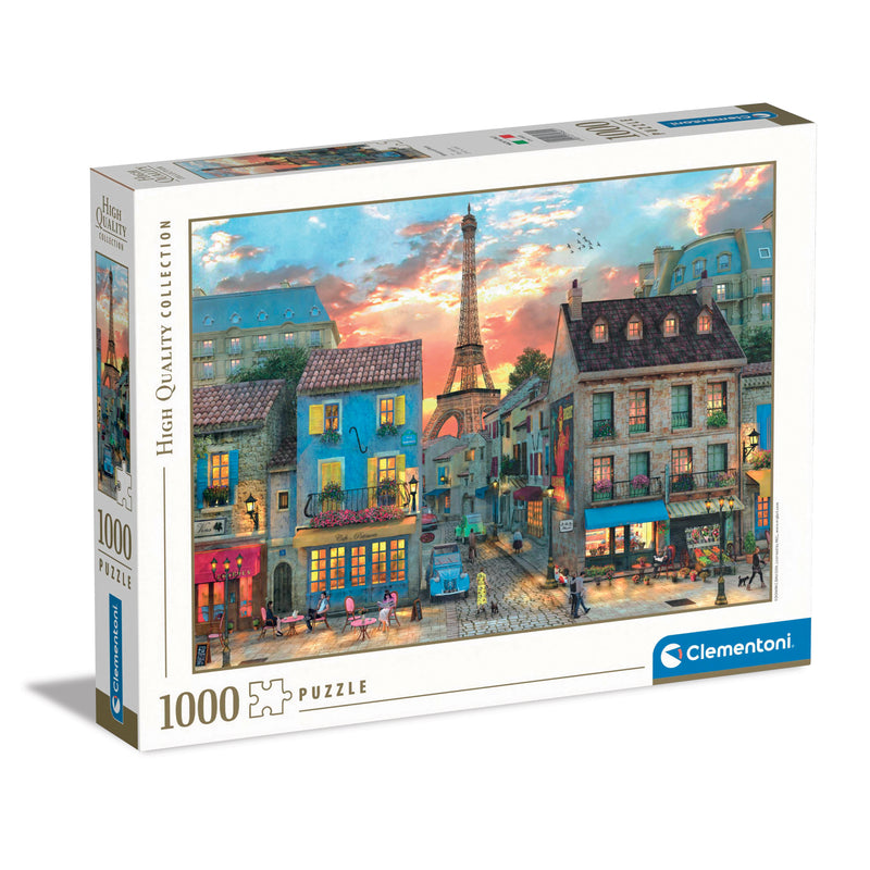 PUZZLE HQC 1000 PEZZI STREETS OF PARIS