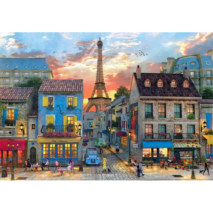 PUZZLE HQC 1000 PEZZI STREETS OF PARIS