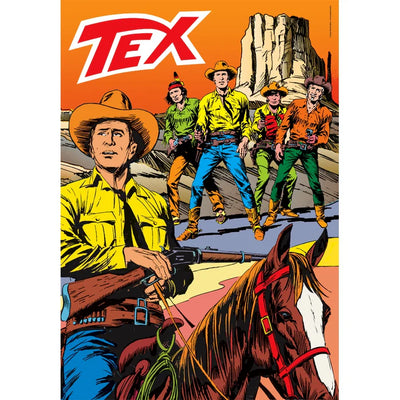 PUZZLE COMICS 1000 PEZZI TEX 1