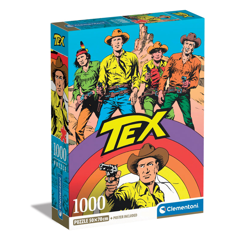 PUZZLE COMICS 1000 PEZZI TEX 2