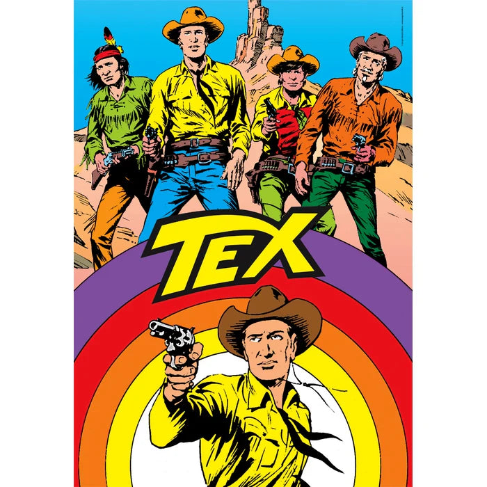 PUZZLE COMICS 1000 PEZZI TEX 2