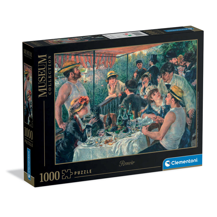 PUZZLE MUSEUM 1000 PEZZI RENOIR: LUNCHEON OF THE BOATING PARTY