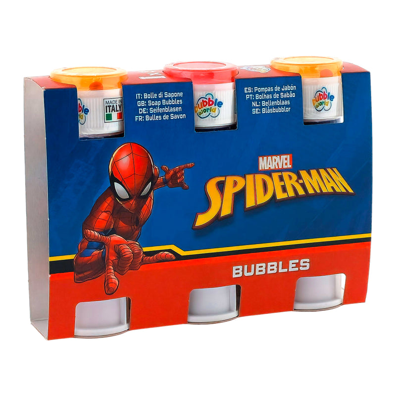 BOLLE DI SAPONE SPIDERMAN 3X60ML