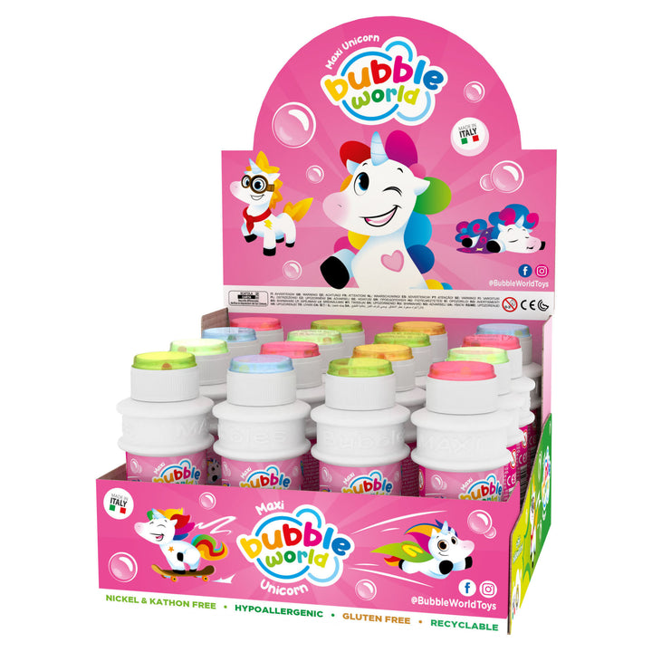 BOLLE DI SAPONE MAXI UNICORN 175ML