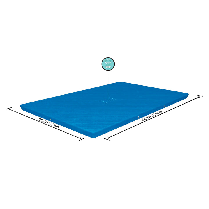 BW58105 TELO COPRIPISCINA RETTANGOLARE 264X174CM