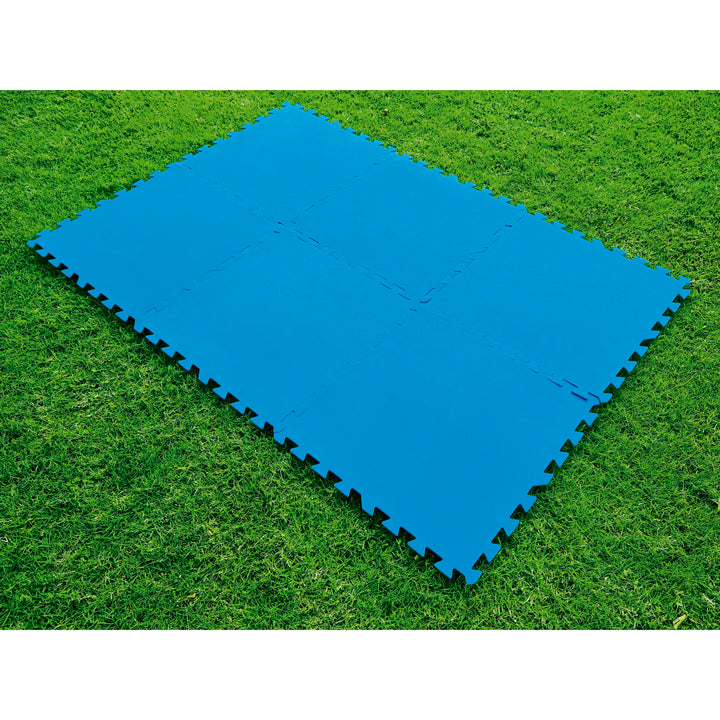 BW58220 TAPPETINO PUZZLE BASE PISCINA 9 PZ 50X50CM