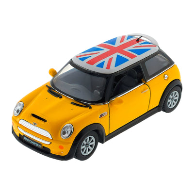 MINI COOPER S CON BANDIERA INGLESE 1:28