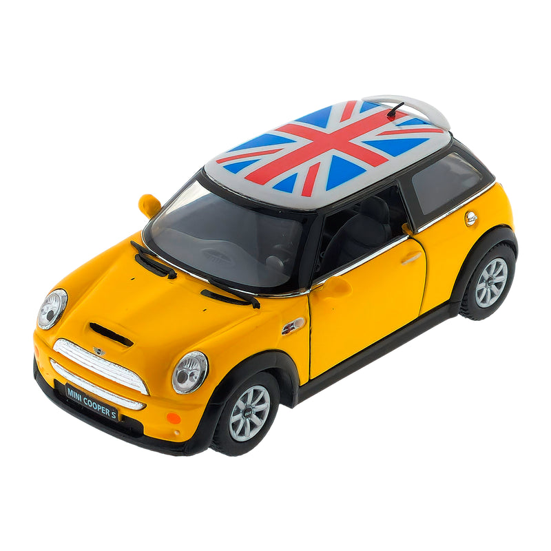 MINI COOPER S CON BANDIERA INGLESE 1:28