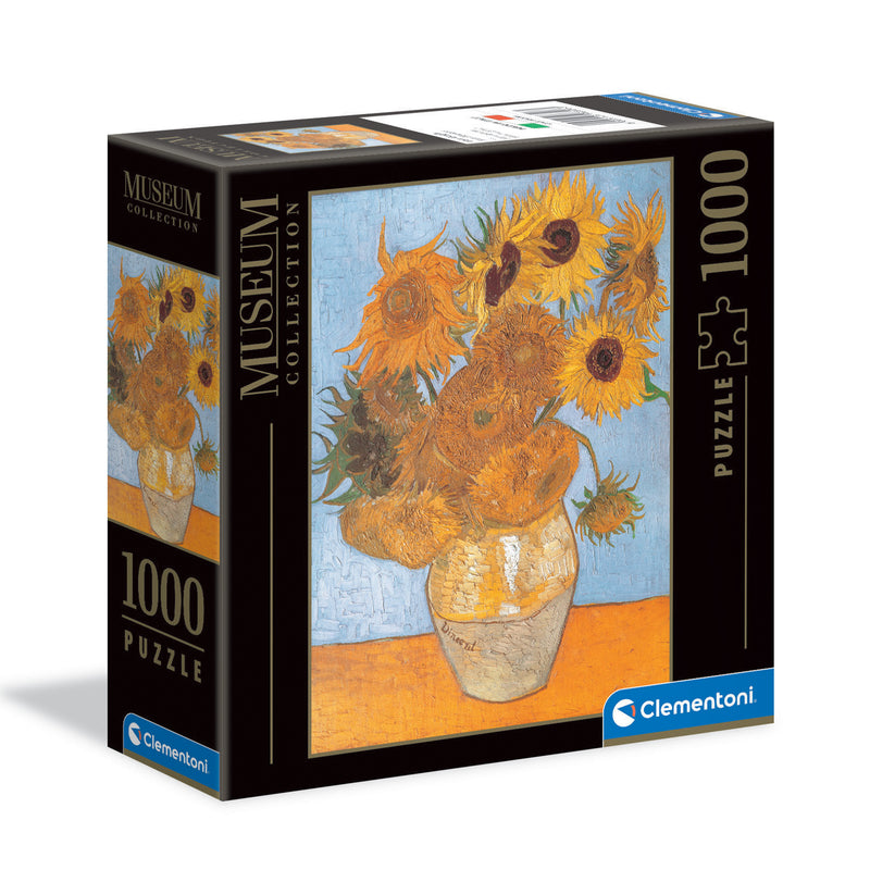 SQUARE BOX PUZZLE MUSEUM GIRASOLI - 1000 PEZZI