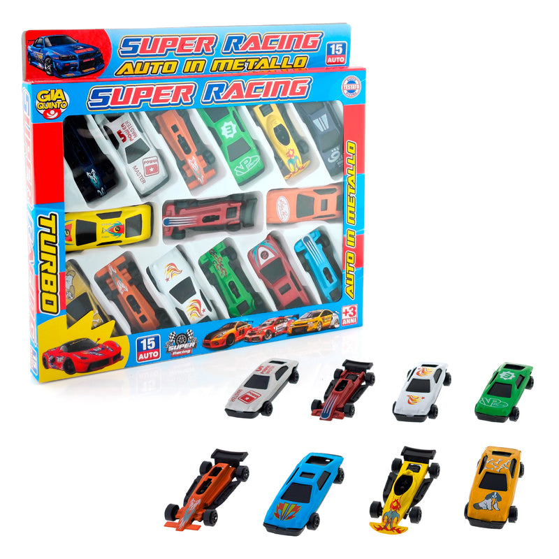 SUPER RACING 15 AUTO IN METALLO