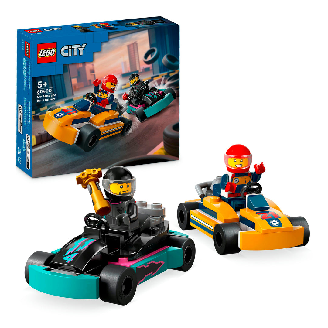 LEGO 60400 GO-KART E PILOTI