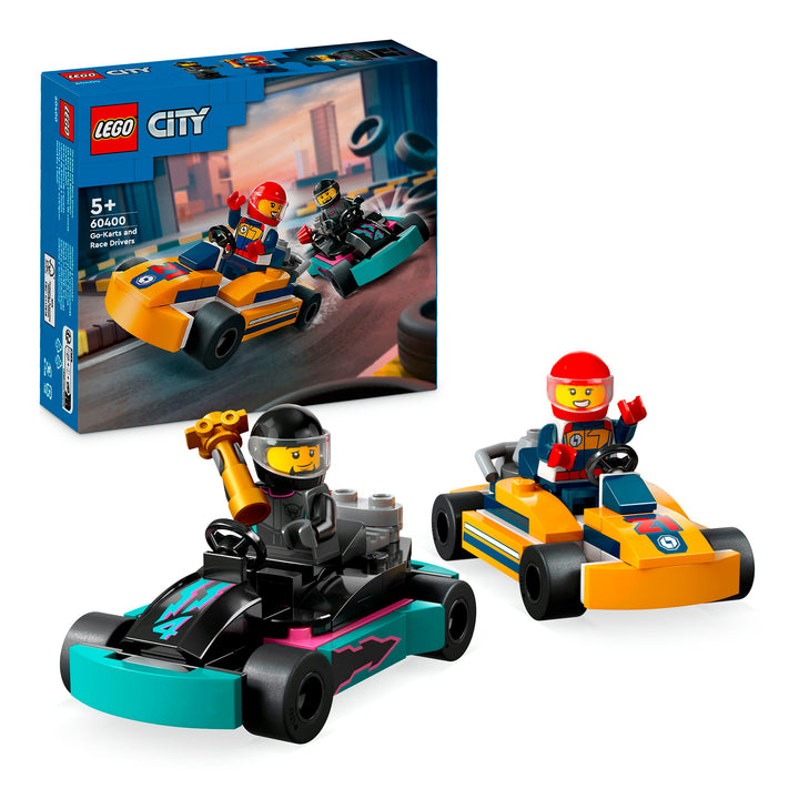 LEGO 60400 GO-KART E PILOTI