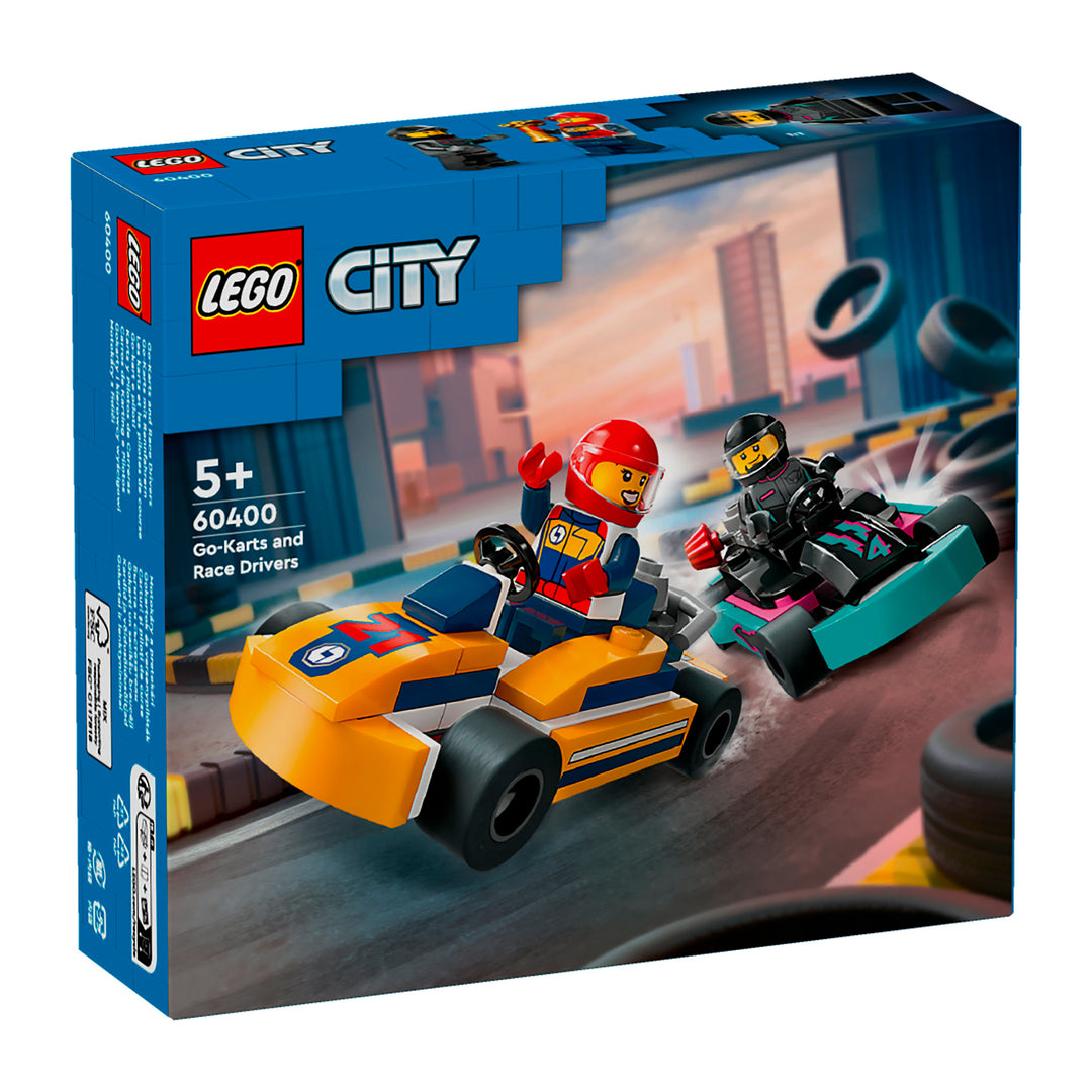 LEGO 60400 GO-KART E PILOTI