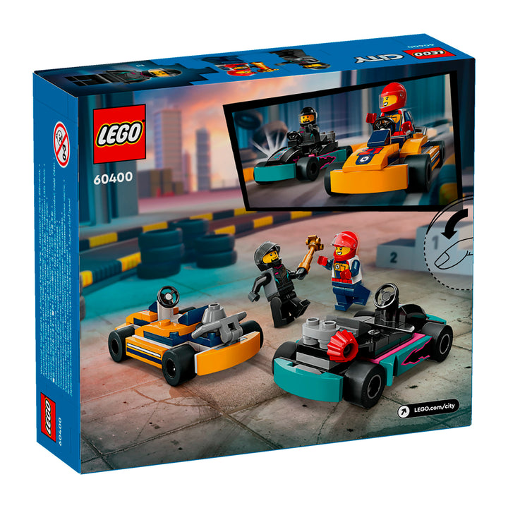 LEGO 60400 GO-KART E PILOTI
