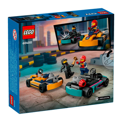 LEGO 60400 CITY GREAT VEHICLES GO-KART E PILOTI