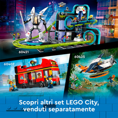 LEGO 60408 CAMION TRASPORTATORE CON AUTO SPORTIVE