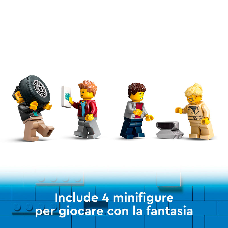 LEGO 60408 CAMION TRASPORTATORE CON AUTO SPORTIVE