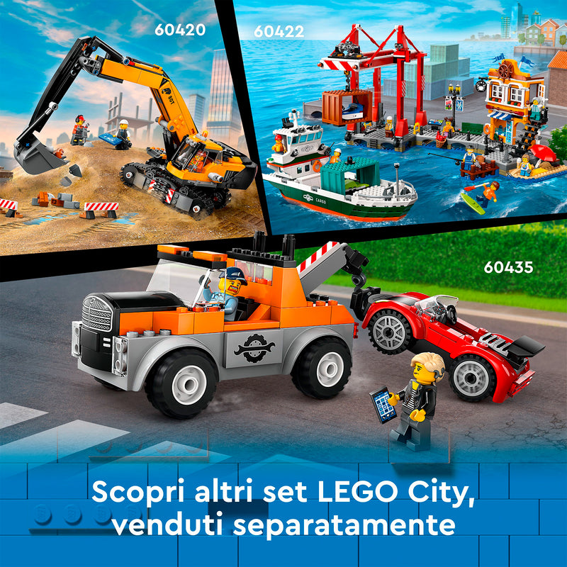 LEGO 60409 GRU DA CANTIERE MOBILE GIALLA