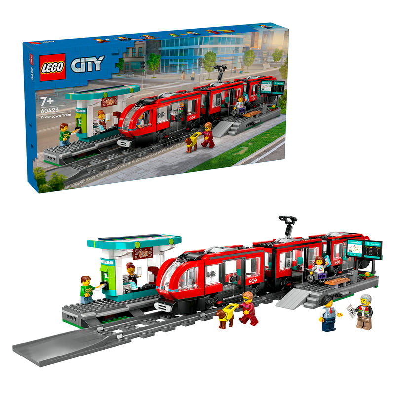 LEGO 60423 TRAM E FERMATA DEL TRAM
