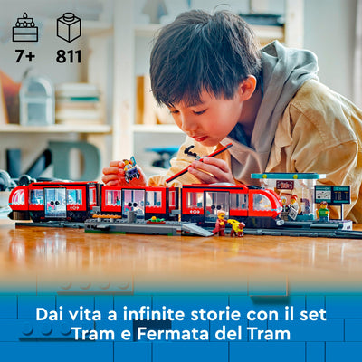 LEGO 60423 TRAM E FERMATA DEL TRAM