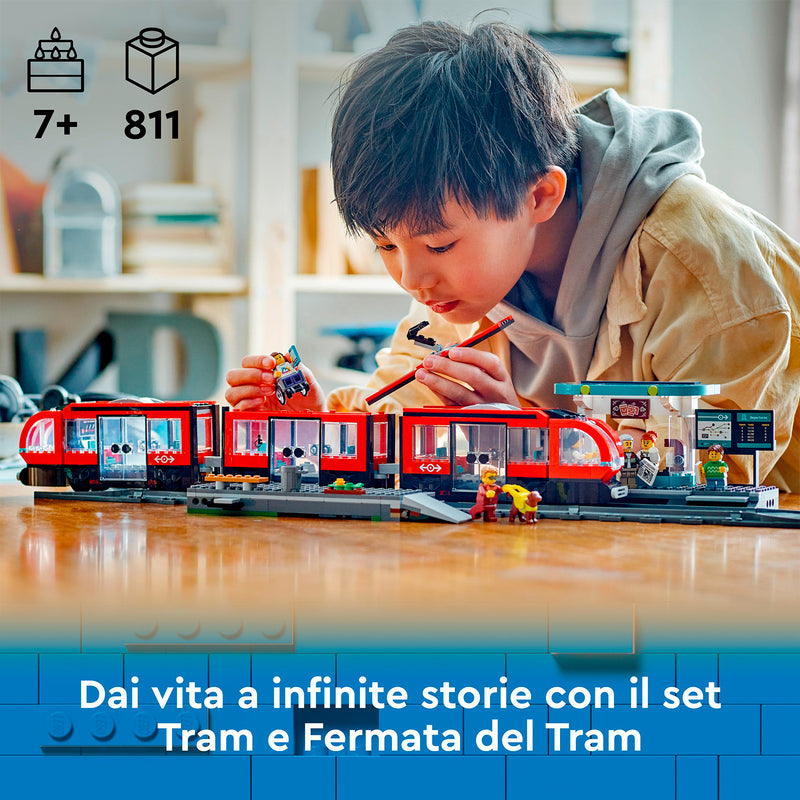 LEGO 60423 TRAM E FERMATA DEL TRAM