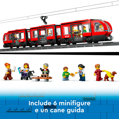 LEGO 60423 TRAM E FERMATA DEL TRAM