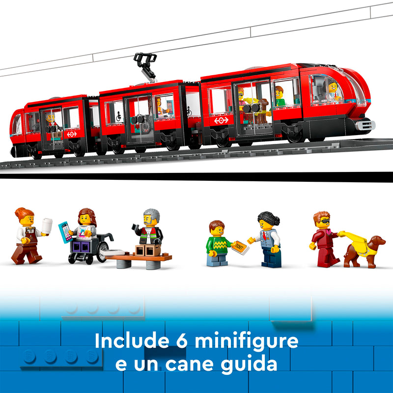 LEGO 60423 TRAM E FERMATA DEL TRAM