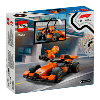 LEGO 60442 CITY PILOTA E MONOPOSTO MCLAREN F1