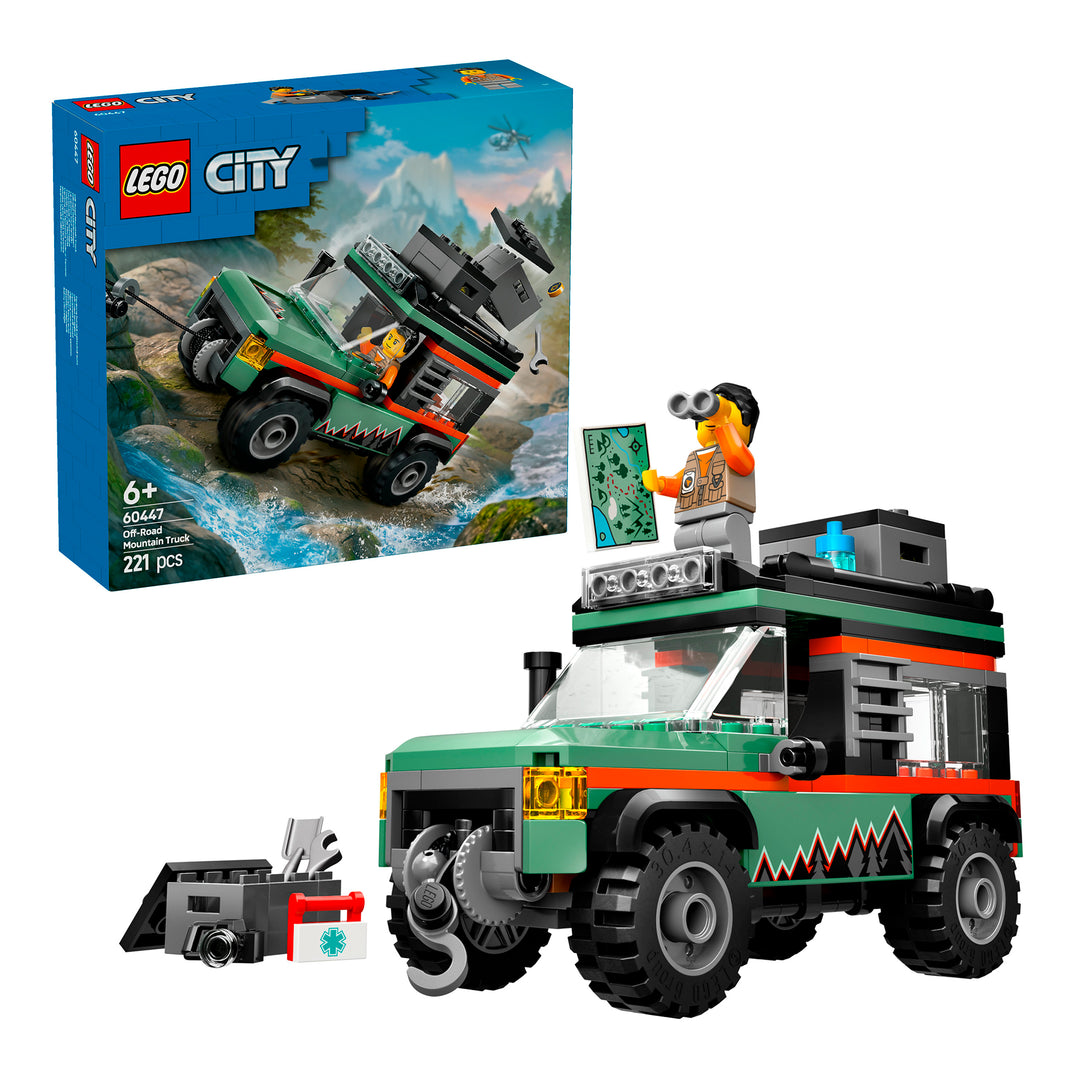 LEGO 60447 FUORISTRADA DI MONTAGNA 4X4