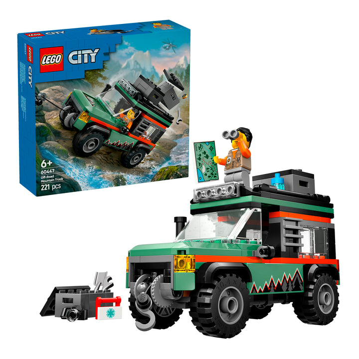 LEGO 60447 FUORISTRADA DI MONTAGNA 4X4