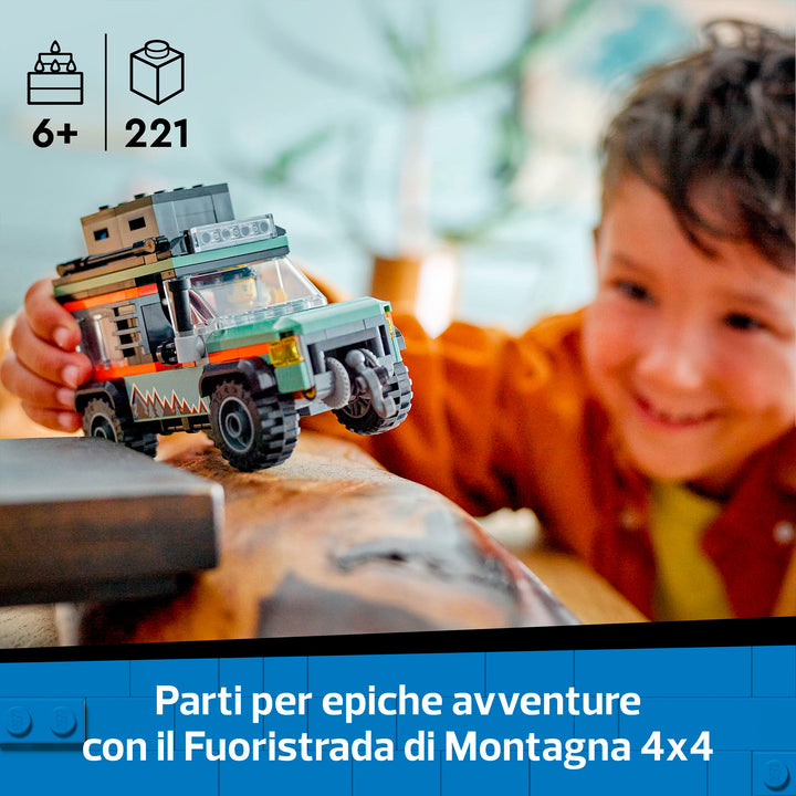 LEGO 60447 FUORISTRADA DI MONTAGNA 4X4