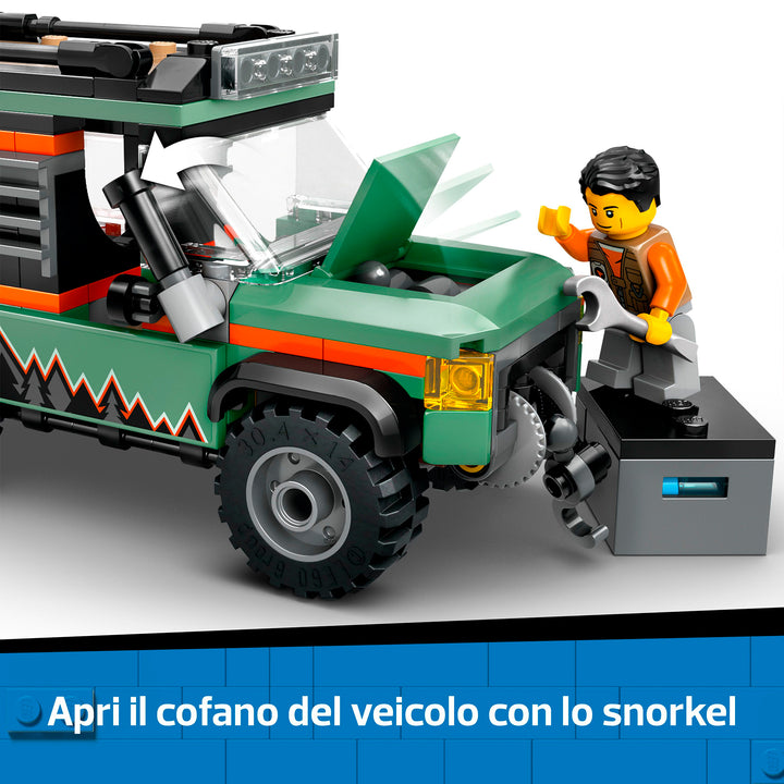 LEGO 60447 FUORISTRADA DI MONTAGNA 4X4