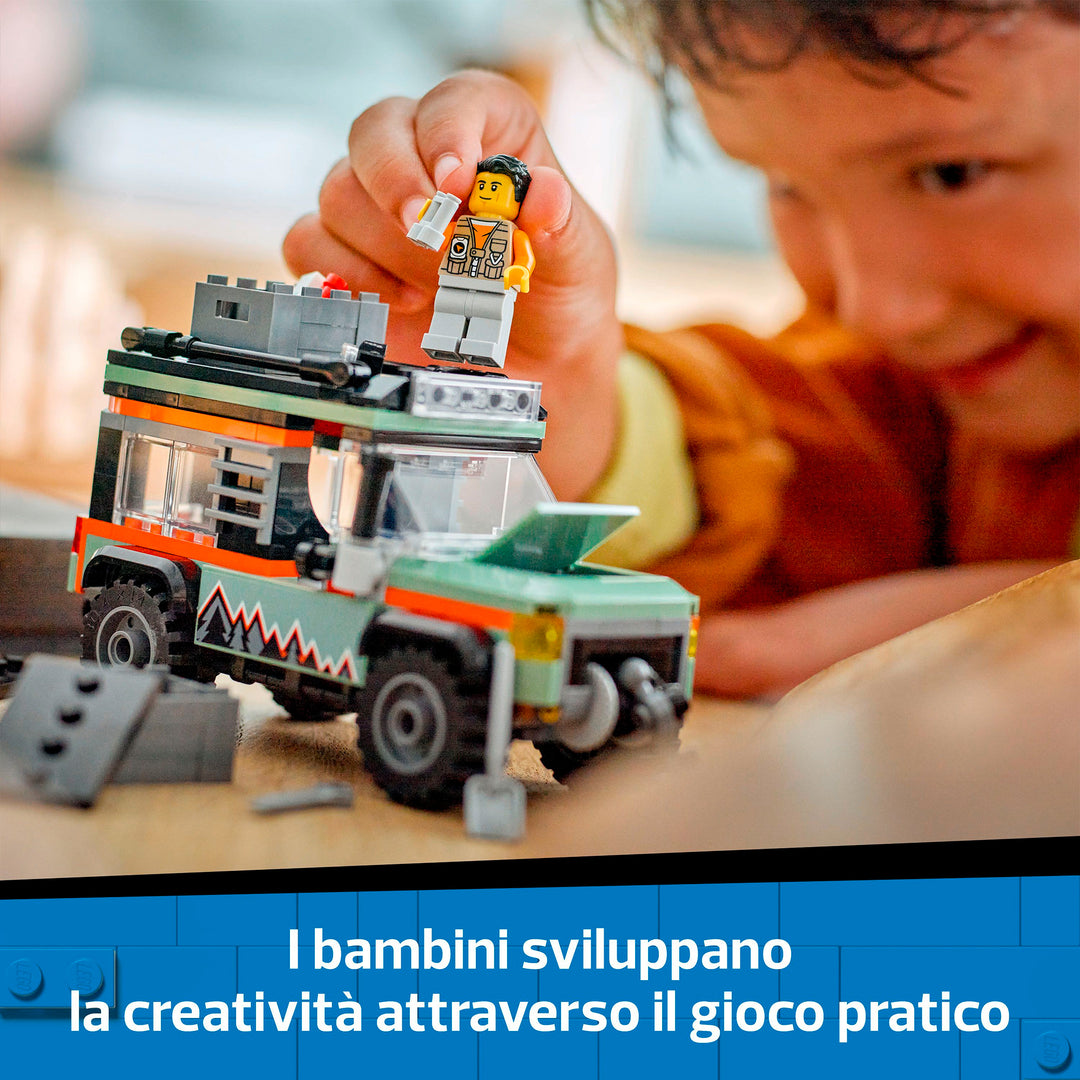 LEGO 60447 FUORISTRADA DI MONTAGNA 4X4