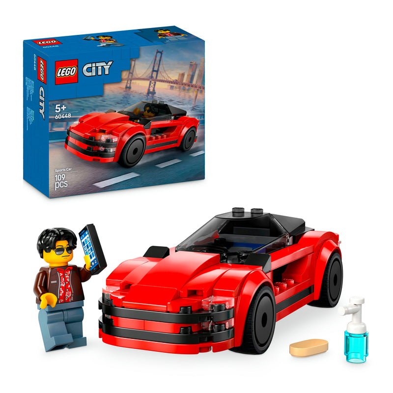 LEGO 60448 CITY AUTO SPORTIVA ROSSA