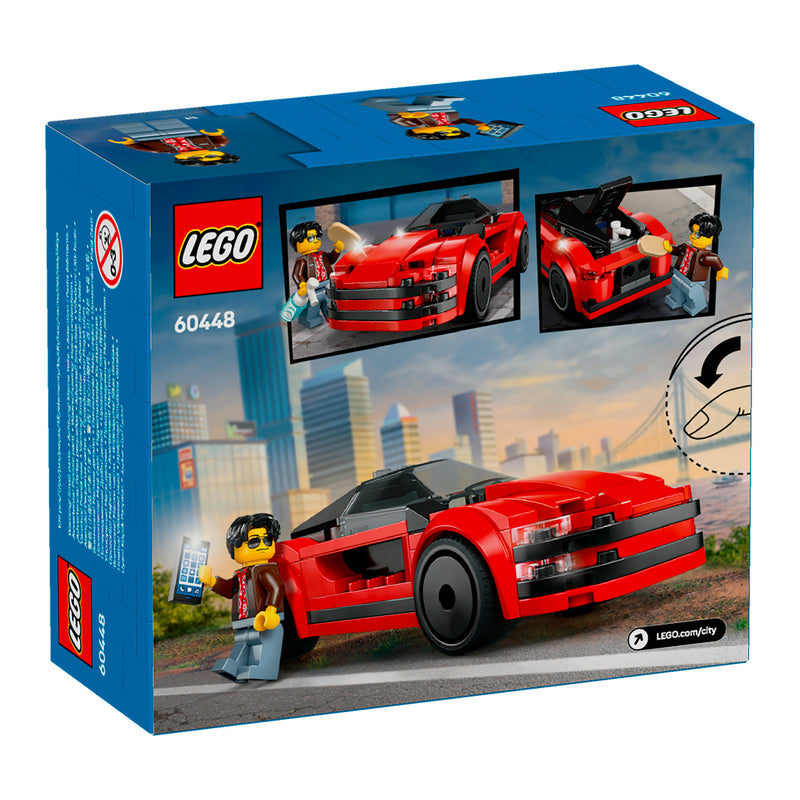 LEGO 60448 CITY AUTO SPORTIVA ROSSA